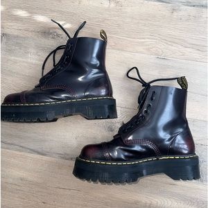 Dark Red Dr. Martens